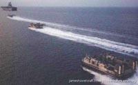 Military Hovercraft - the LCAC with the United States Navy